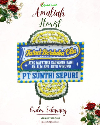 Papan Bunga Duka di Bandar Senembah