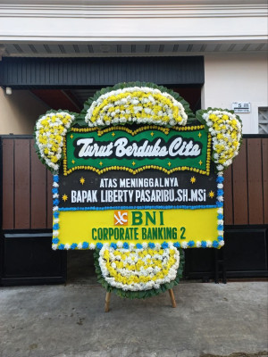 Papan Bunga Duka di Bandar Senembah