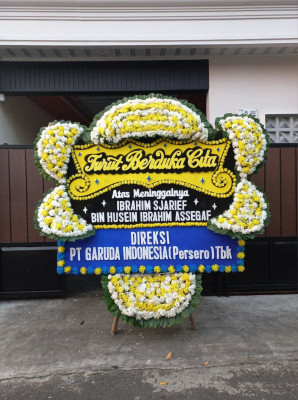 Papan Bunga Duka di Bandar Senembah