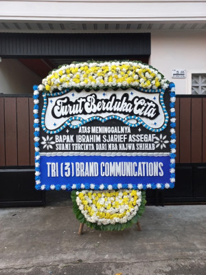 Papan Bunga Duka di Bandar Senembah